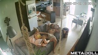Hot couple wants to end this evening with sex, look