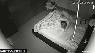 Boyfriend and girlfriend made it under the blanket after quarrel