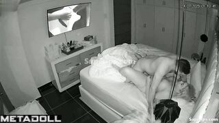 Naked curvy prostitute serving her client in doggystyle