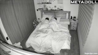 He woke her up with his dick - bedroom hidden camera