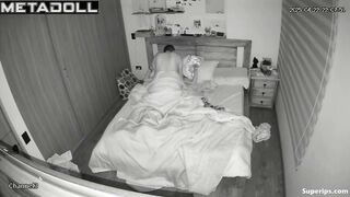 He woke her up with his dick - bedroom hidden camera