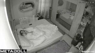 Slim pregnant lady enjoying cowgirl sex with her husband