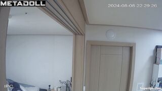 Asian wife and husband enjoying sex in the silence