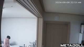 Asian wife and husband enjoying sex in the silence
