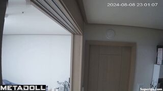 Asian wife and husband enjoying sex in the silence