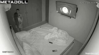 The TV was just in the background (hot hidden sex)
