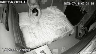 Naughty busty wife enjoying movements inside her pussy