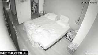 European married couple having wild sex in the night