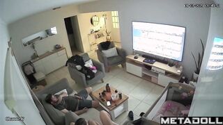 Jerking off didn't help this guy, so he had to fuck his girlfriend