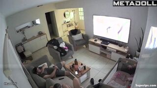 Jerking off didn't help this guy, so he had to fuck his girlfriend