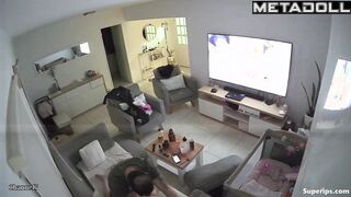 Jerking off didn't help this guy, so he had to fuck his girlfriend