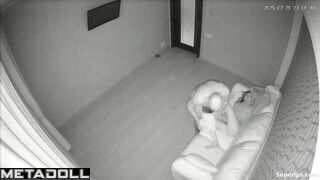 A lustful man came into his wife's room to make up (and have sex)