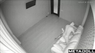 A lustful man came into his wife's room to make up (and have sex)