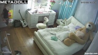 Two lesbians get dressed up in preparation for another sex session