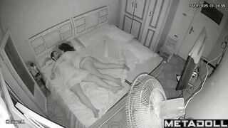 Sleepy wife doesn't want to wake up even during sex