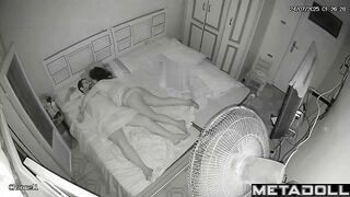 Sleepy wife doesn't want to wake up even during sex