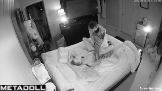 Bearded husband harasses his tattooed wife, wanting to fuck her