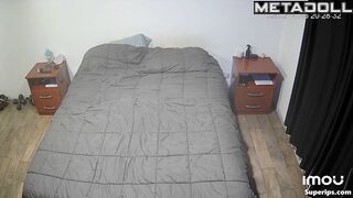 Latina student practices blowjob on her boyfriend's cock