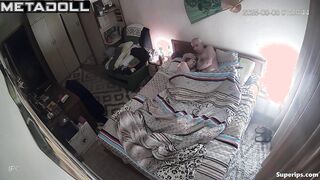 A cunning granny playing with her husband's penis made him aroused