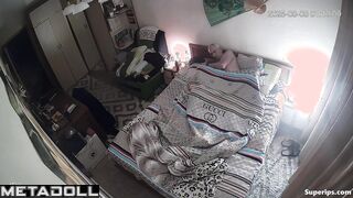 A cunning granny playing with her husband's penis made him aroused