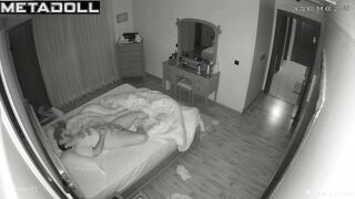 Secret recording continued through the night in their bedroom