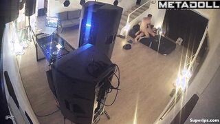 Cool sex after long home party / hidden camera, look