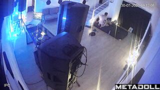 Cool sex after long home party / hidden camera, look