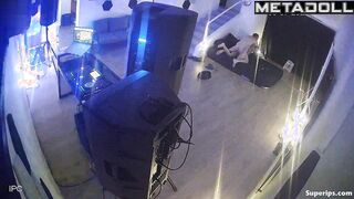 Cool sex after long home party / hidden camera, look