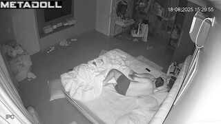 They can't keep their hands off each other, hidden camera