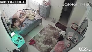 Couple fucking hot, unaware of the storm brewing outside
