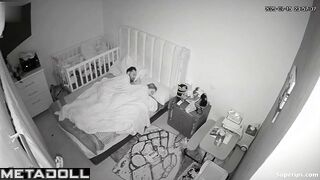 Spouses rested, never suspecting intruding, watchful eyes