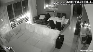 Living room secret camera - look what they did after party