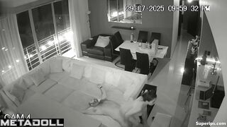 Living room secret camera - look what they did after party