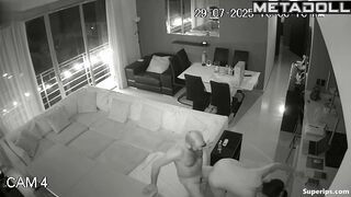 Living room secret camera - look what they did after party