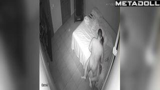 Chubby spouses do this every night (secret bedroom camera)