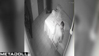 Chubby spouses do this every night (secret bedroom camera)