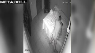 Chubby spouses do this every night (secret bedroom camera)