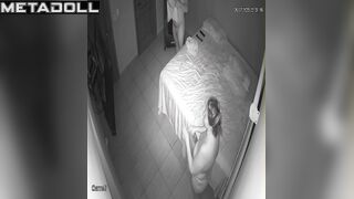 There was no sex, he was just teasing her (bedroom)