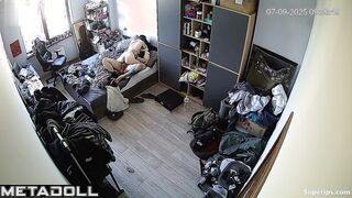 His cock fucks her wet holes so smoothly [leaked vid from bedroom]