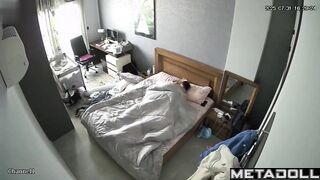 Look what this passionate couple does when they are alone in bedroom