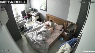 Look what this passionate couple does when they are alone in bedroom