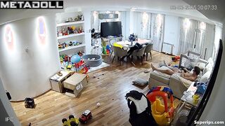 While their son is not at home - naughty parents have some sexy fun