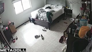 Casual day of married couple - but she wanna show her sexy body for you