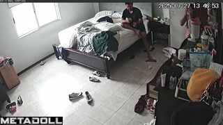 Casual day of married couple - but she wanna show her sexy body for you