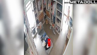 Sexy chick talks on her phone with boyfriend without any clothes on