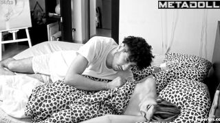They kissing so passionetly (reconciliatory sex), look
