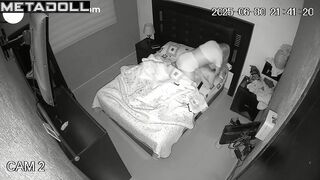 Mature wife and husband trying to please each other