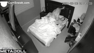 Mature wife and husband trying to please each other