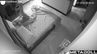Naked babe likes to masturbate and not rush anywhere