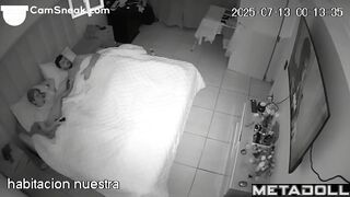 Bed oral sex between boyfriend and girlfriend, look